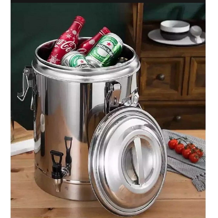 Bình Ủ Trà Giữ Nhiệt Inox 304 Dung Tích 50 Lít Cao Cấp