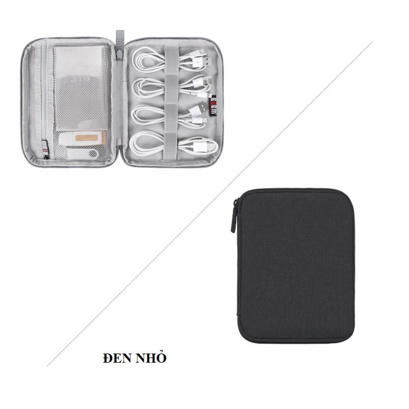 Túi đựng phụ kiện đa năng hãng BUBM dùng cho Laptop, Ipad, Máy Tính, Điện Thoại, Pin Sạc Dự Phòng DRU - Hàng Chính Hãng