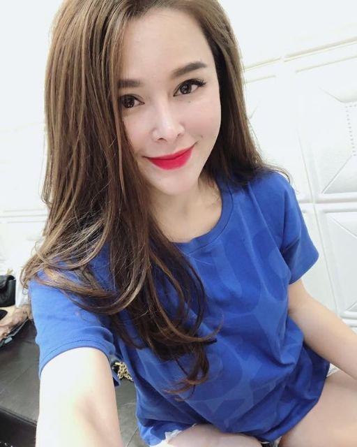 Áo pull in chữ xanh hàng loại đẹp