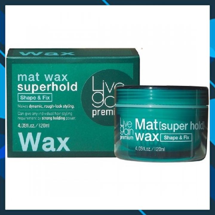 Sáp Cứng Livegain Premium Mat Wax 120g Hàn Quốc