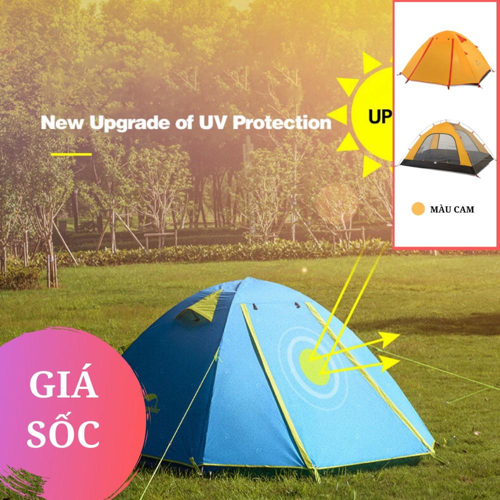 Lều Phượt Du Lịch 2 Người có Mái Hiên Che Nắng Chống Thấm Chống Nước Gọn Nhẹ NatureHike NH18Z022-P