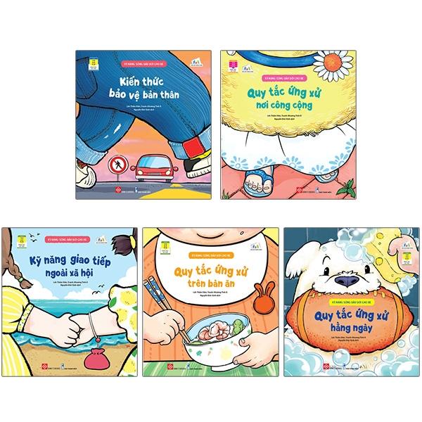 Bộ Sách Kỹ Năng Sống Đầu Đời Cho Bé