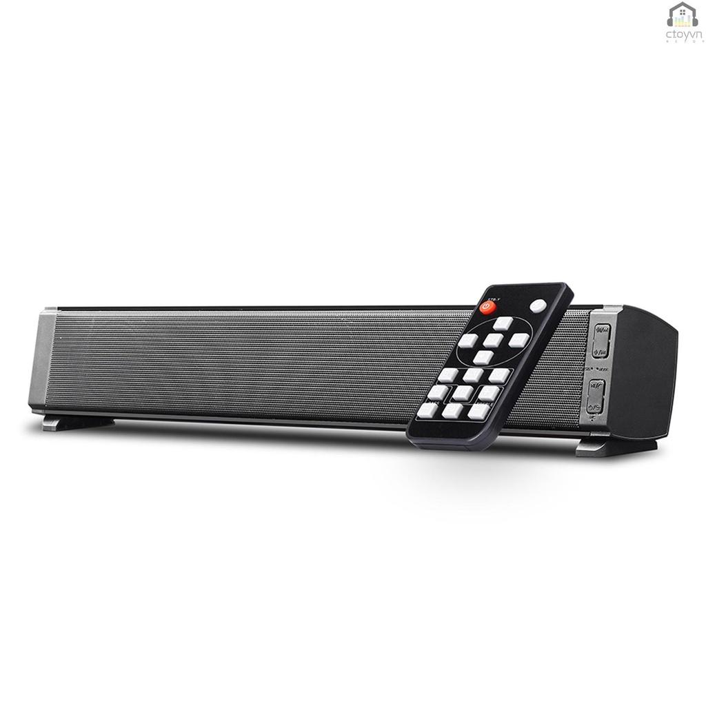 Loa bluetooth không dây mini 2*5W kèm điều khiển từ xa