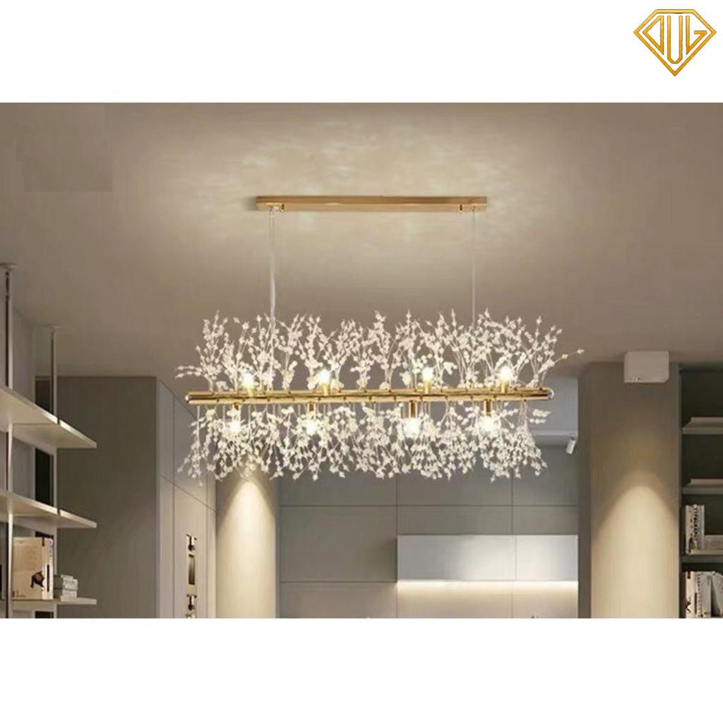 Đèn thả bàn ăn Hoa Bồ Công Anh Cao Cấp  Decor trang trí nội thất Sang Trọng L90cm - 3 chế độ ánh sáng (Ảnh thật 100%) DV