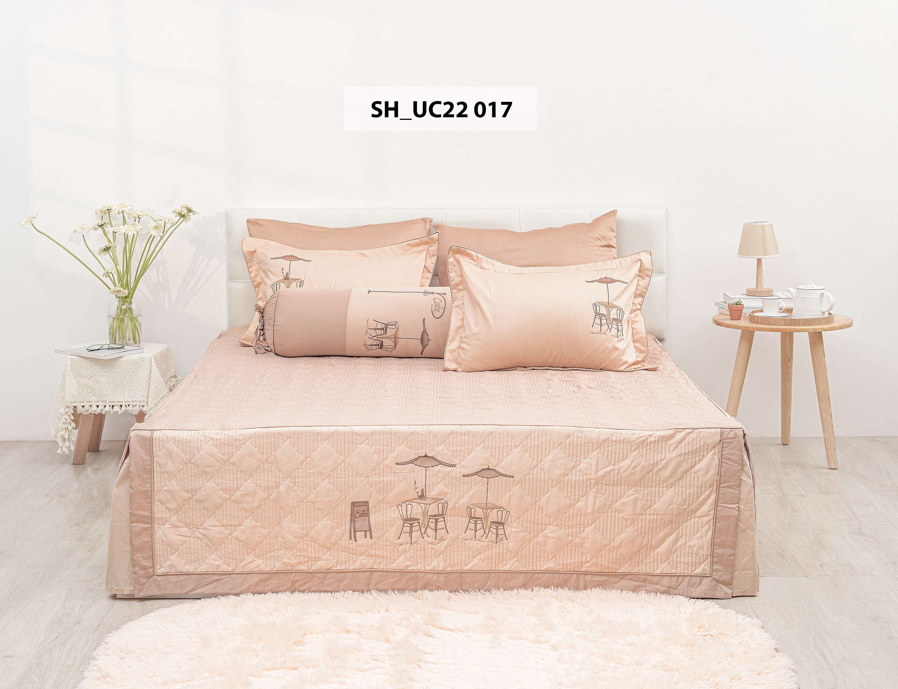 Bộ chăn gối cao cấp Sông Hồng SH_UC22 017