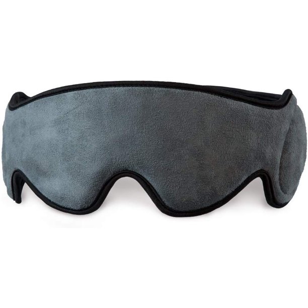 Máy Massage mắt đi kèm tai nghe – Travel eye massager Homedics TA-MSKV100GY