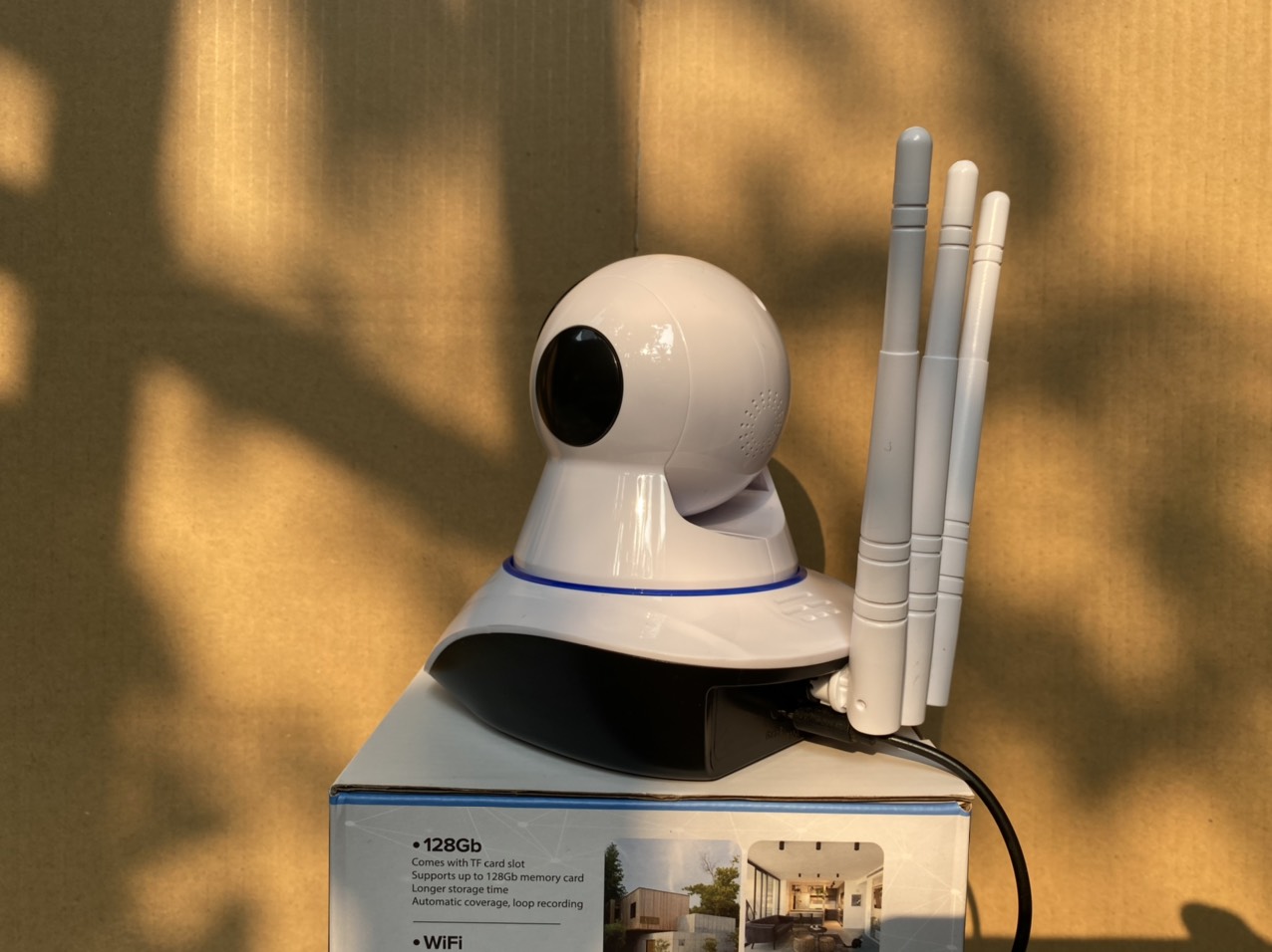 Camera Wifi Yoosee 3 râu 11 led - Xoay 360 độ, cảnh báo chống trộm - Hàng chính hãng