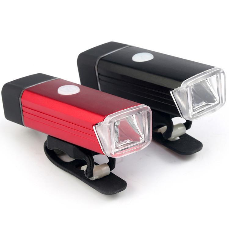 Đèn xe đạp USB chống nước có thể sạc lại Đèn LED phía trước cho xe đạp Đèn pin đi xe đạp Đèn pin tay lái Đèn pin Xe đạp
