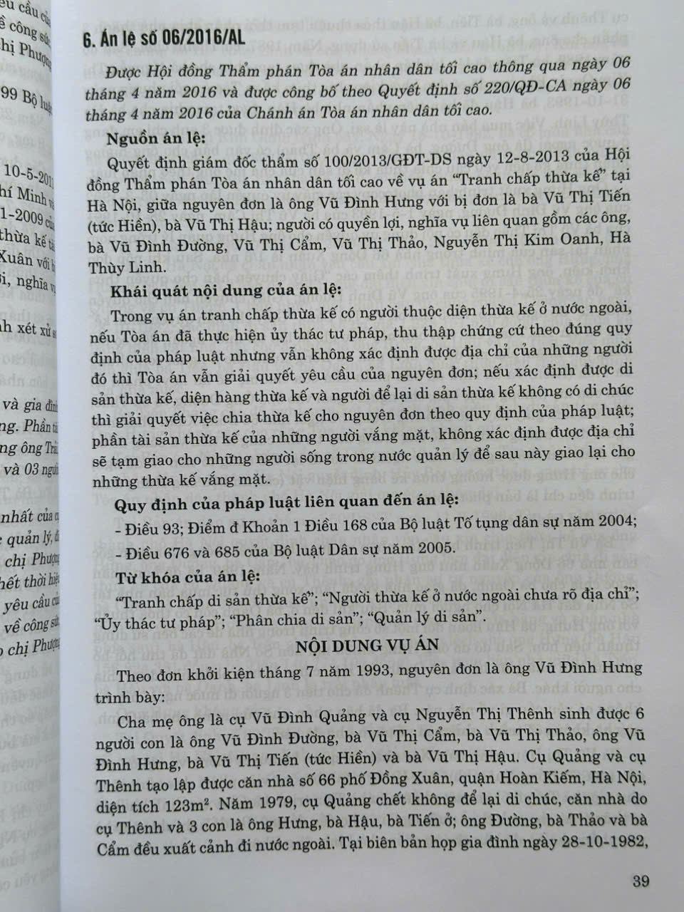 Sách Hệ Thống Án Lệ Việt Nam – Từ Án Lệ số 01 đến Án Lệ số 72 (V2481TP)