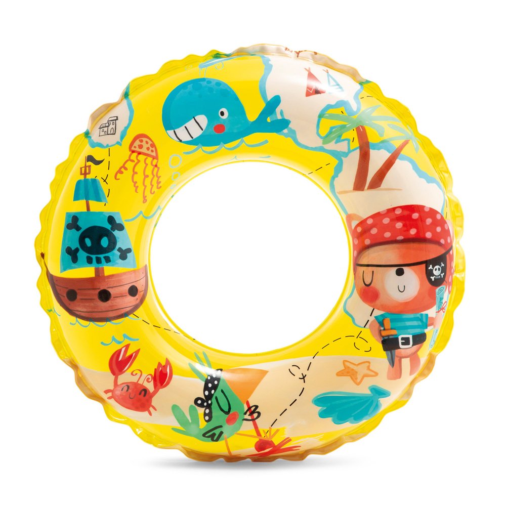Phao bơi tròn đường kính 61cm giúp bé vui chơi an toàn 59242