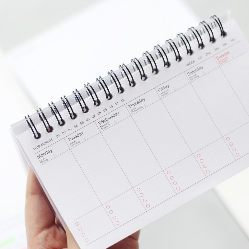 Sổ Kế Hoạch Tuần - Weekly Planner