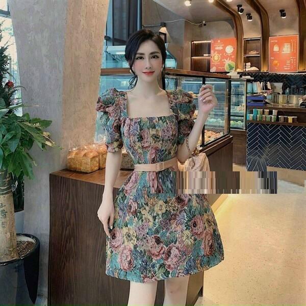 ĐẦM XÒE HOA TIỂU THƯ XINH XINH - BY7072