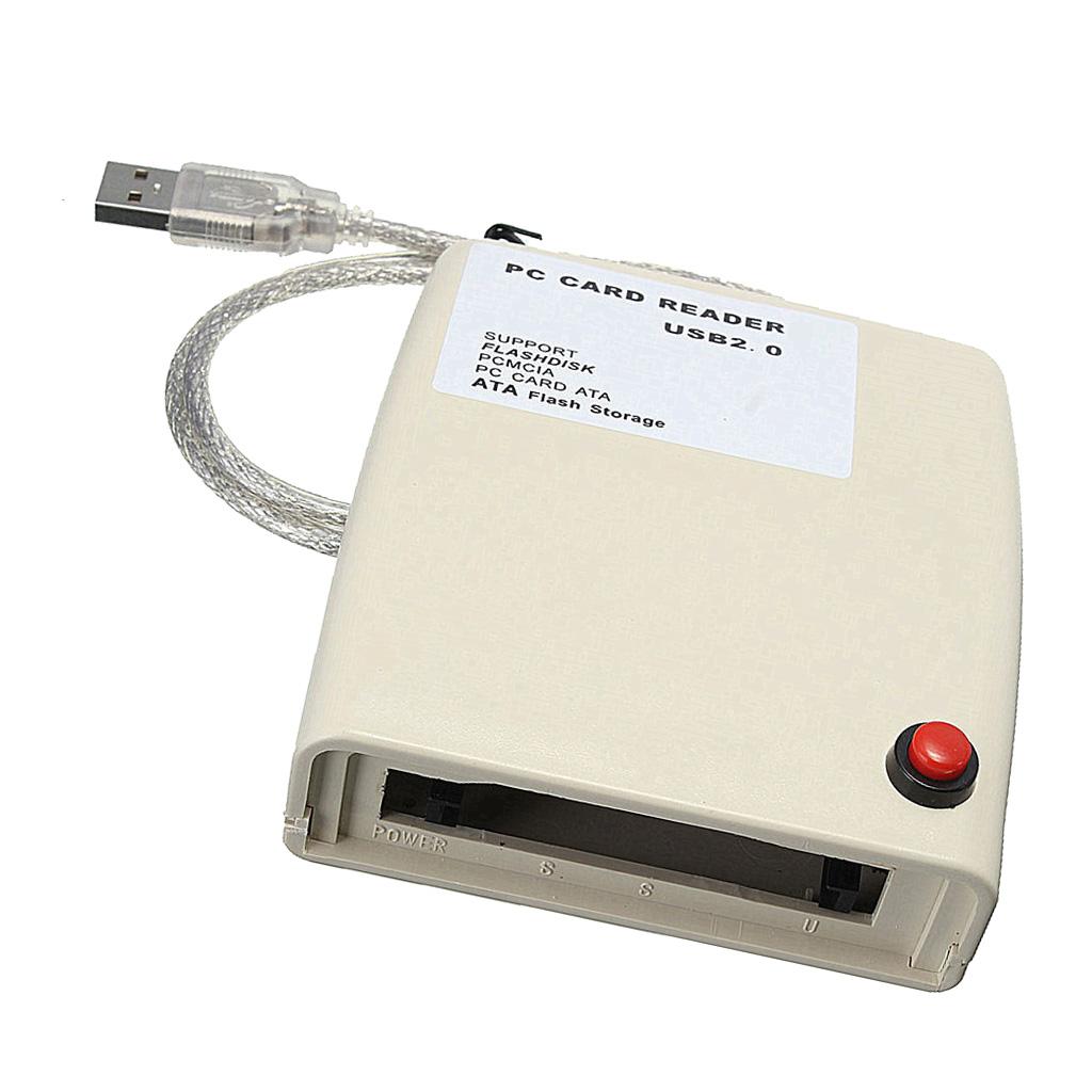 USB 2.0 Máy Tính ATA Đầu Đọc Thẻ Adapter PCMCIA Kết Nối Cho Thẻ SD, Thẻ Nhớ Thẻ, XD Thẻ