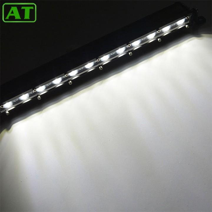 Đèn Led Bar Trợ Sáng 6 Bóng 18W Dài 18cm Ánh Sáng Trắng Siêu Sáng