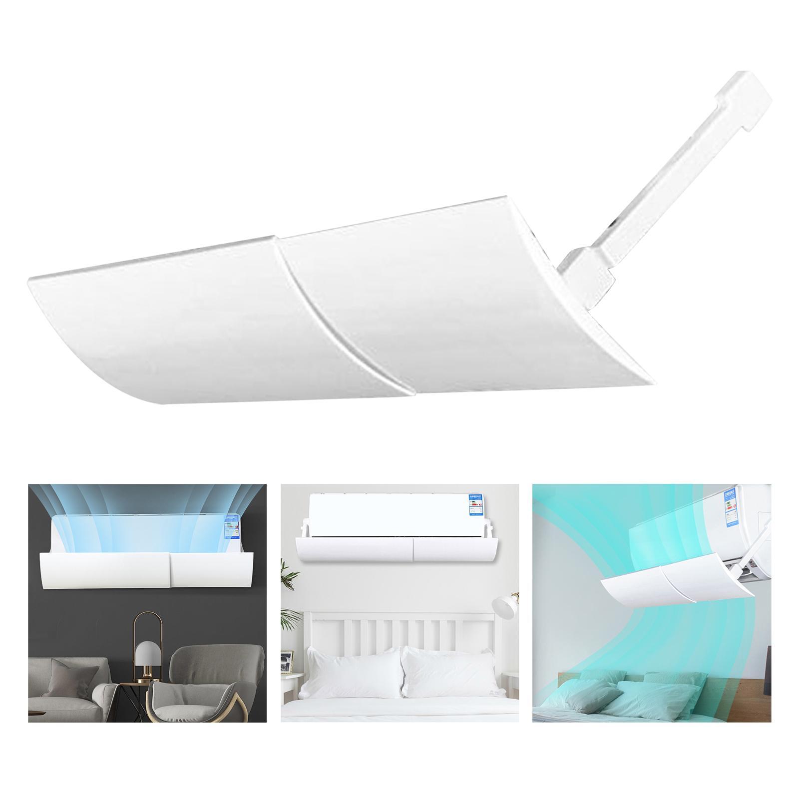 Air Conditioner Deflector Outlet Air Baffle Air Deflector Adjustable Telescopic Windshield