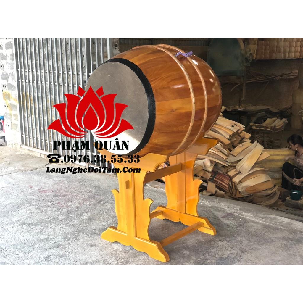 Trống trường học, trống đình chùa lễ hội tặng kèm giá trống