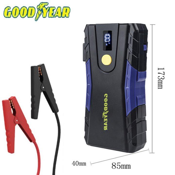 Bộ Sạc Bình Ắc Quy Ô Tô Kiêm Pin Sạc Dự Phòng Goodyear GY-5229 (12000mAh) - HÀNG NHẬP KHẨU