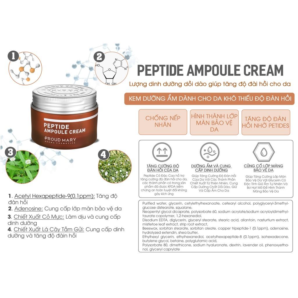 Peptide Ampoule Cream dành cho da khô, da thiếu độ căng bóng, đàn hồi, lão hóa (50ml)