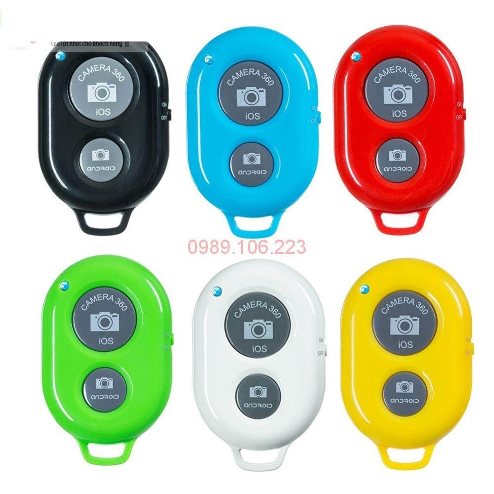 Remote điều khiển chụp hình tự sướng bằng kết nối Bluetooth, nhỏ gọn dễ mang theo đi du lịch xa