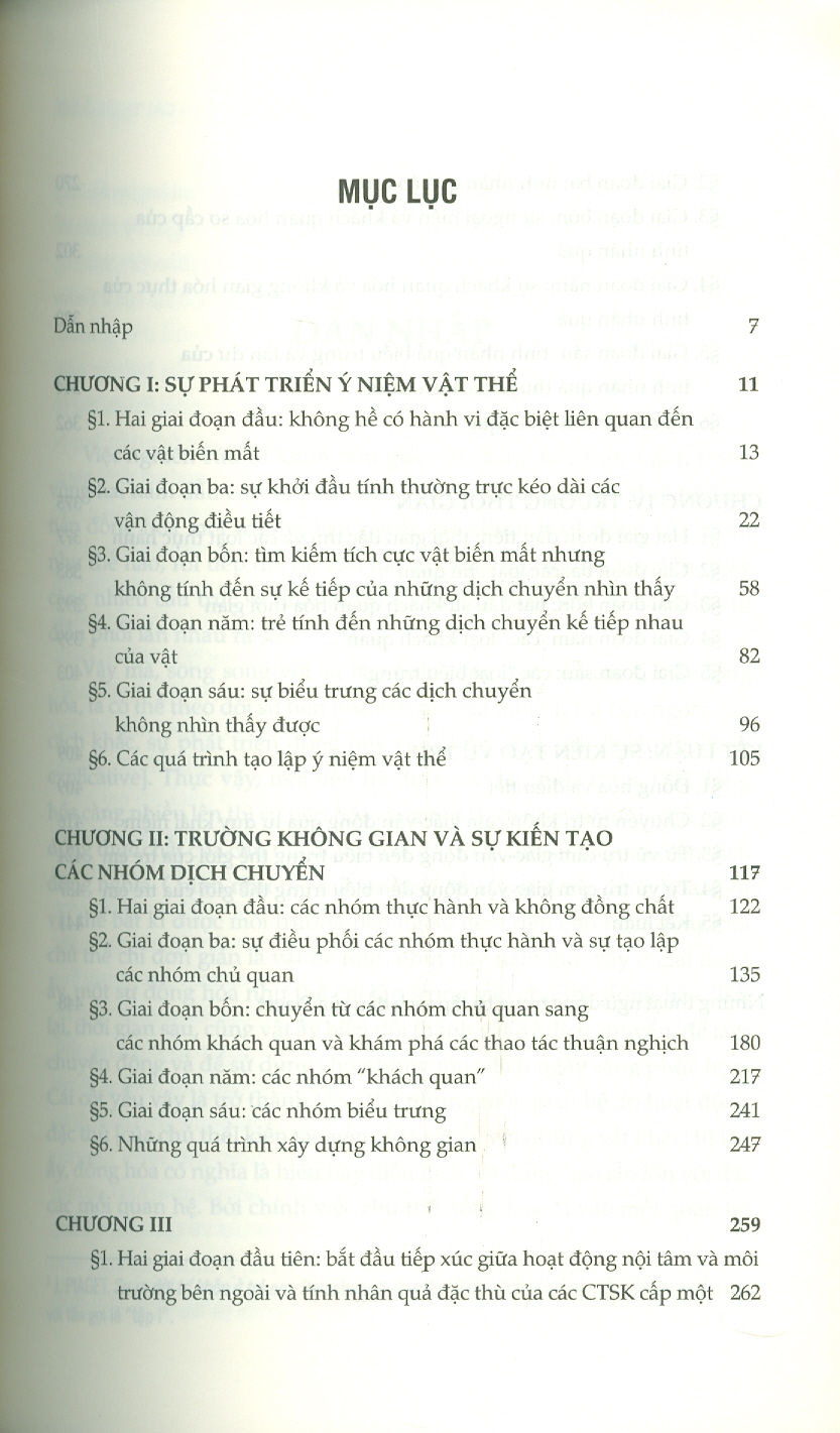 Xây Dựng Cái Thực Ở Trẻ - Jean Piaget (Tái bản lần thứ hai, năm 2024)