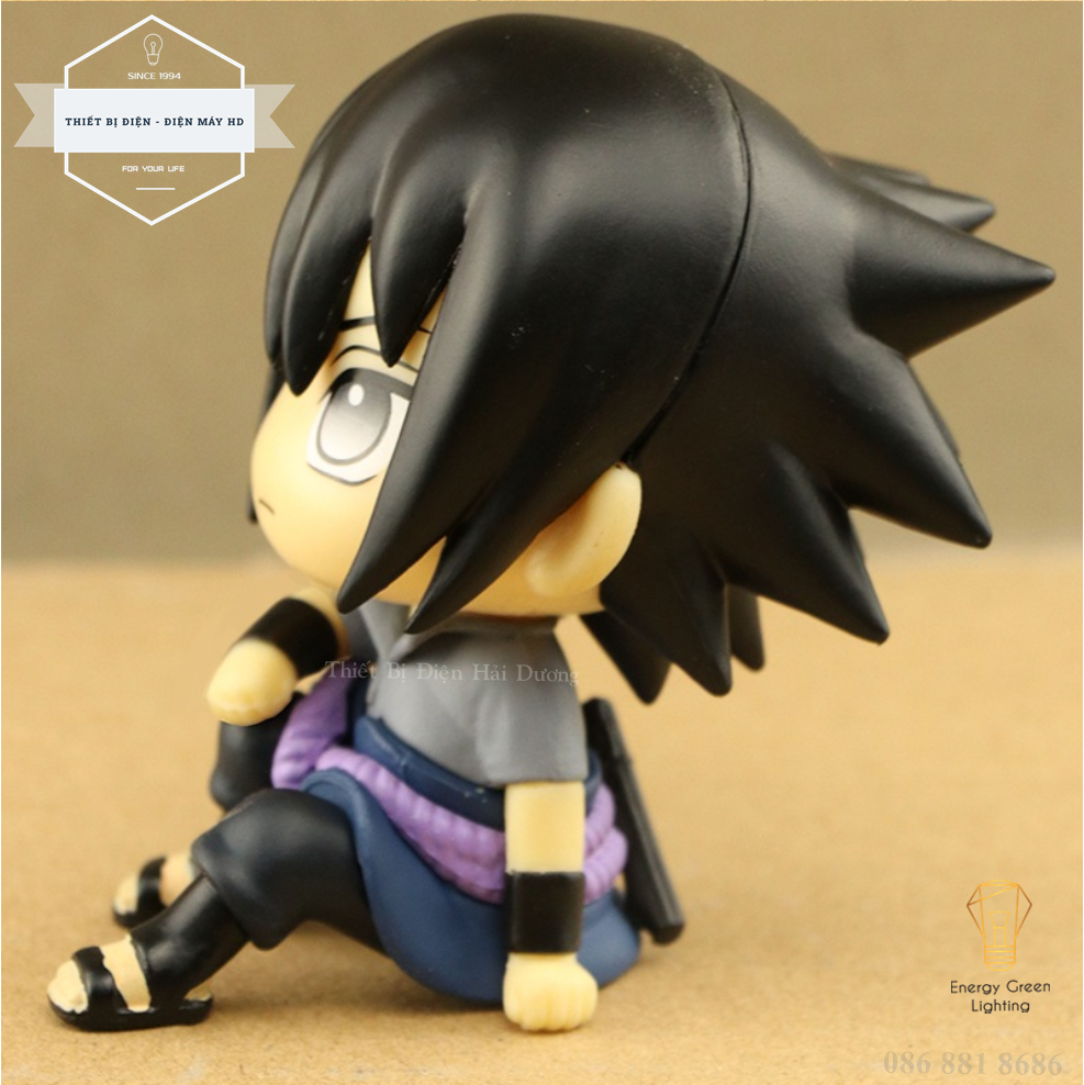 Mô Hình Chibi 4 Nhân Vật Naruto - Kakashi - Sasuke -Itachi - Siêu Đẹp - Siêu Dễ Thương - Có Video