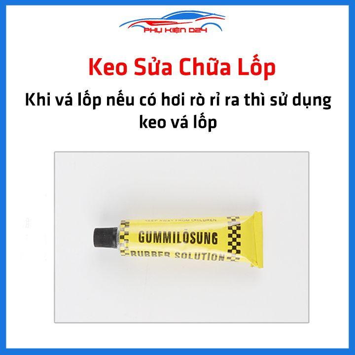 Bộ dụng cụ sửa chữa nhanh lốp xe 6/8 chi tiết