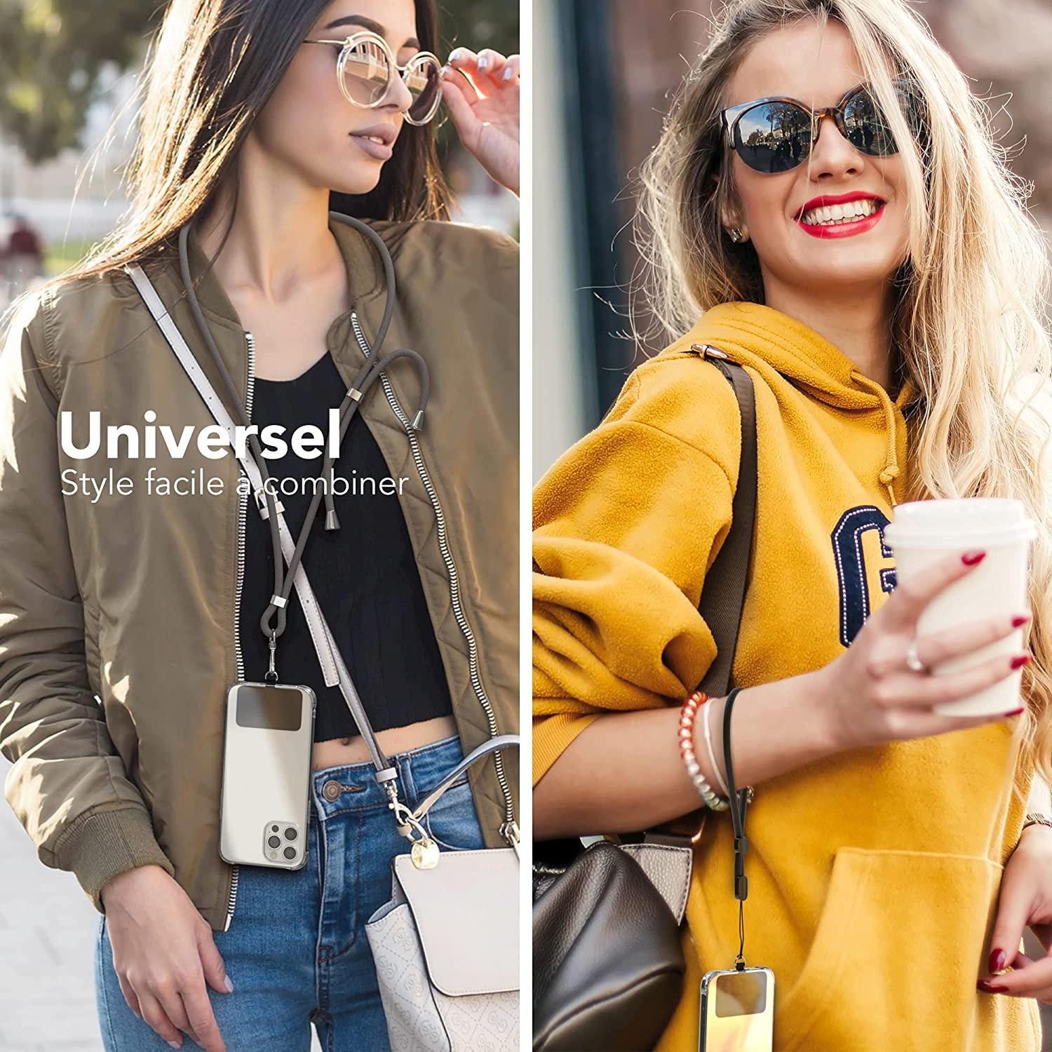 Chuỗi điện thoại di động phổ thông, phù hợp với tất cả điện thoại thông minh, dây đeo cổ