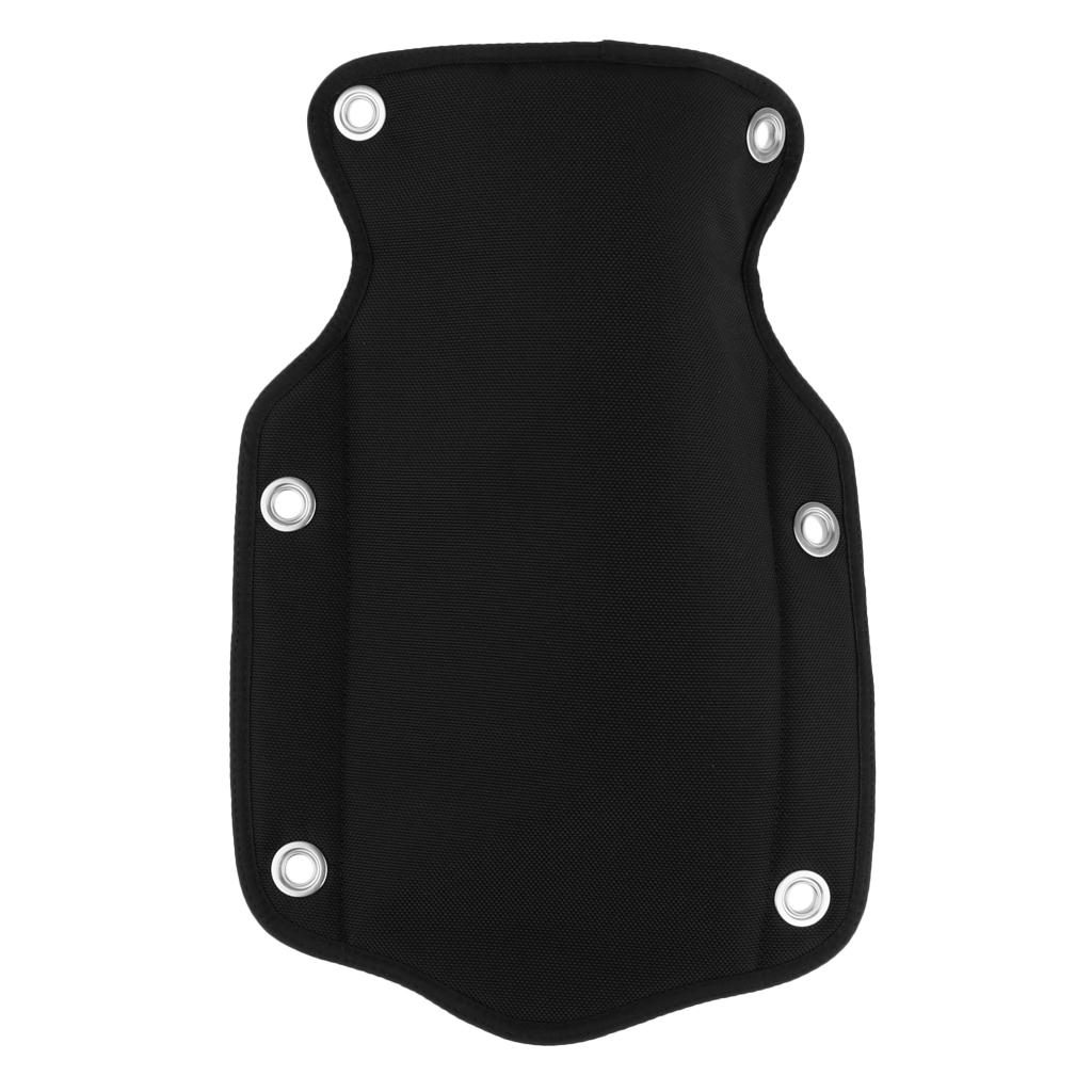 Premium Scuba Diving Back Support Backplate Pad with Bookscrews for Harness