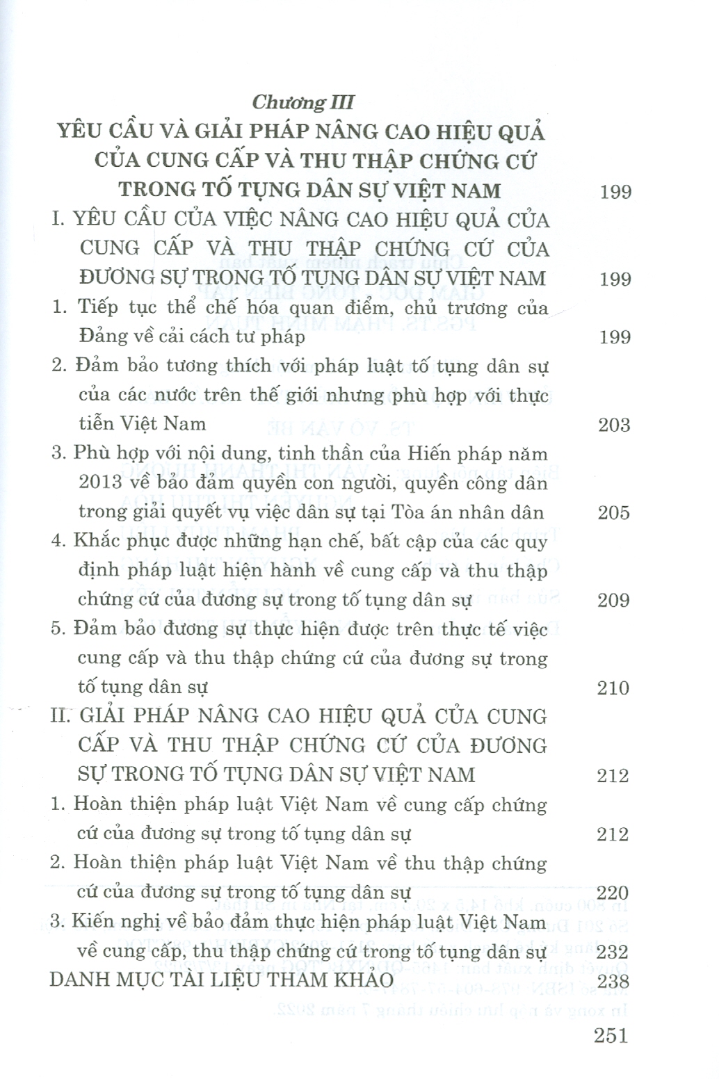 CUNG CẤP, THU THẬP CHỨNG CỨ CỦA ĐƯƠNG SỰ TRONG TỐ TỤNG DÂN SỰ VIỆT NAM