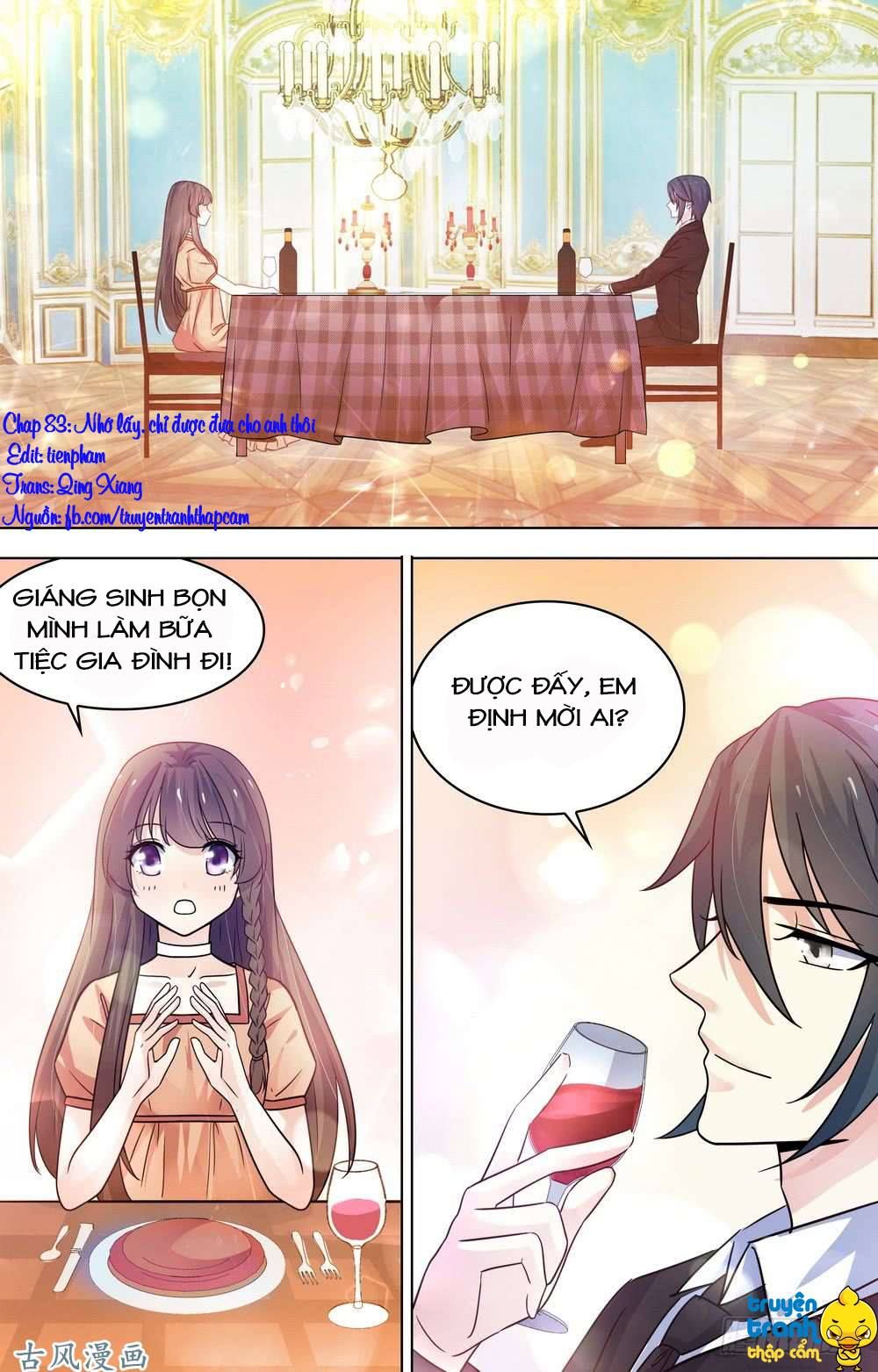 tổng tài hàng tỉ quấn lấy tôi: hôn ước giá trên trời chapter 83 1