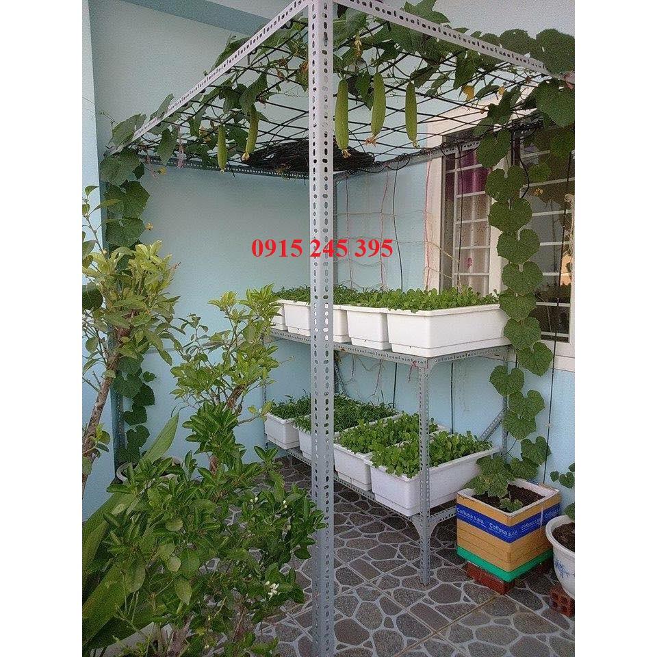 Kích thước dài : 80cm (Thanh sắt v lỗ đa năng V30x30mm)