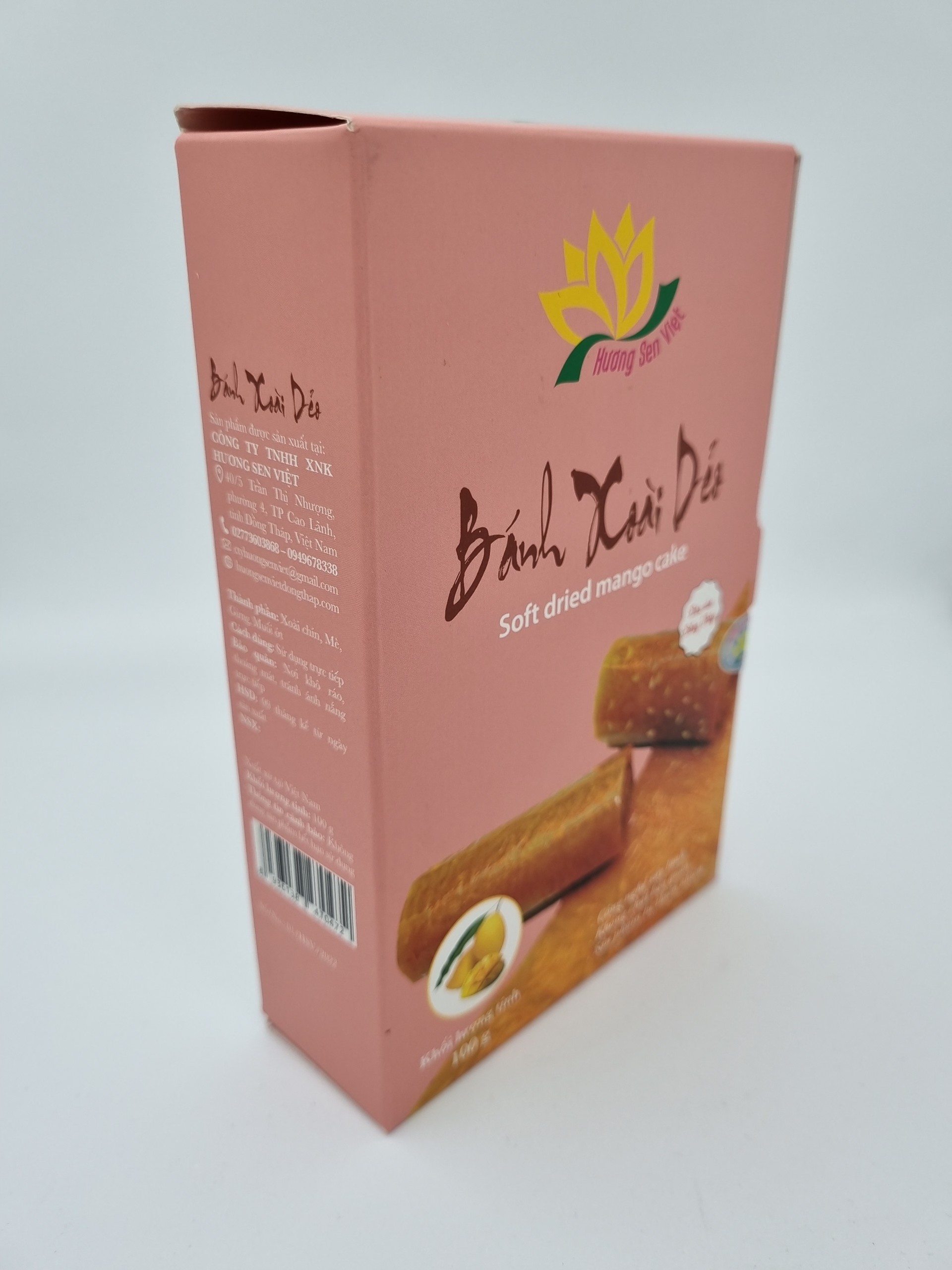 Bánh Xoài Dẻo - hộp 100g - Hương Sen Việt