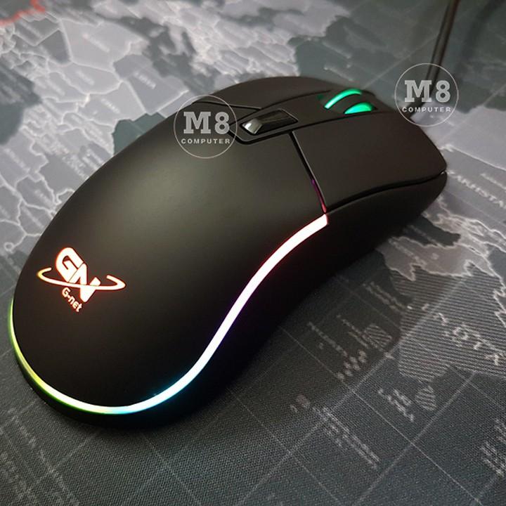 Chuột game G-net M88 laser led RGB