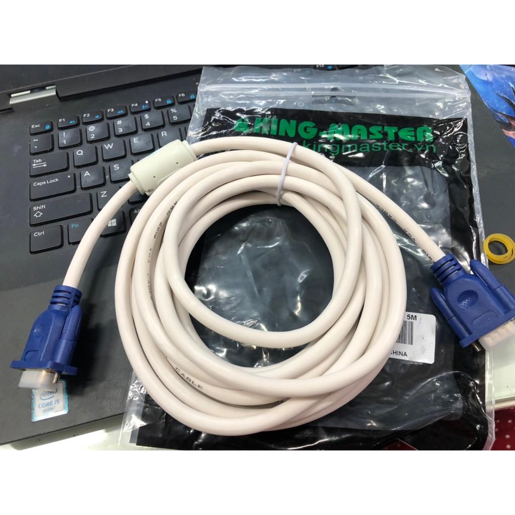 Cáp VGA KINGMASTER 5M- Hàng chính hãng