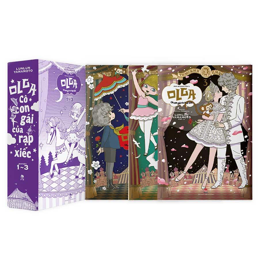 Boxset Olga - Cô Con Gái Của Rạp Xiếc (Bộ 3 cuốn)