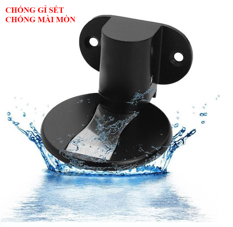 Chặn Cửa Chống Sập Cửa Nam Châm KUNBE Đế Hít Mỏng Gắn Sàn Chống Va Đập Hiệu Quả