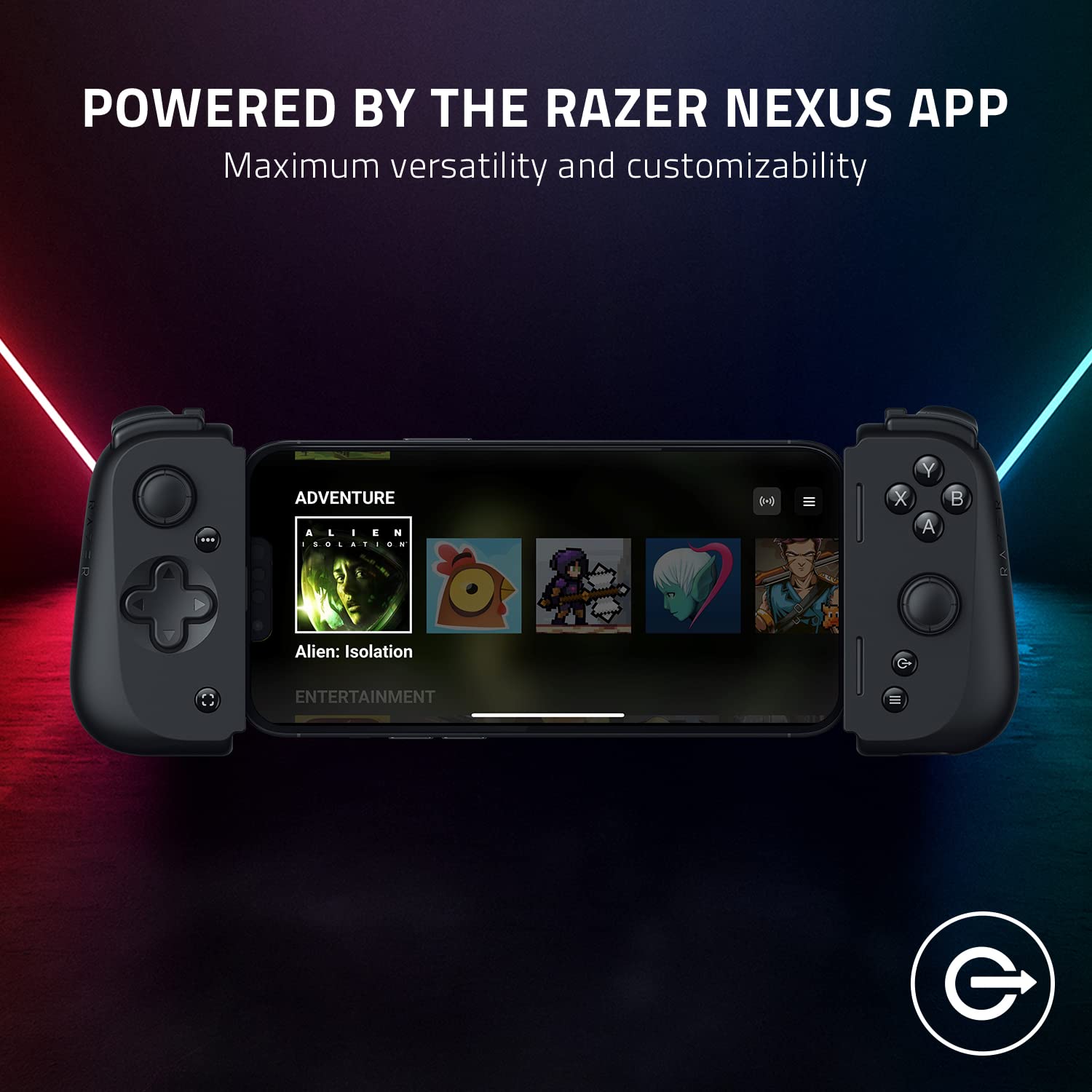 [Mới, hàng chính hãng] Tay cầm điện thoại Razer Kishi V2-Gaming Controller for iPhone