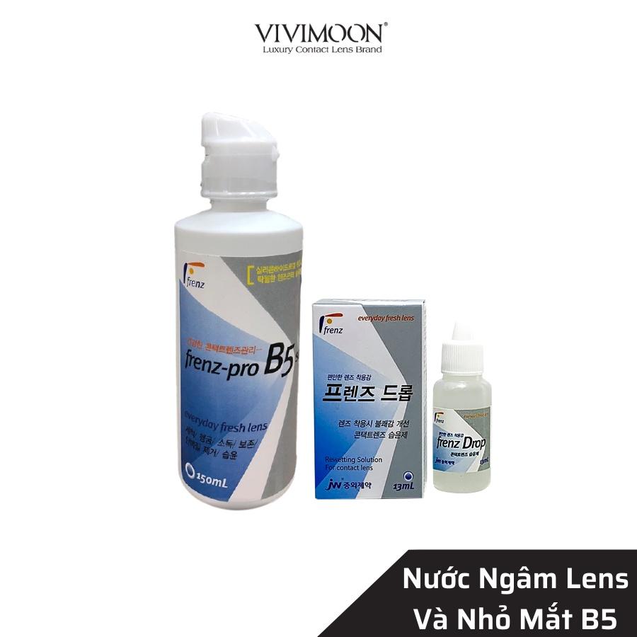 Bộ Nước Ngâm Lens Và Nhỏ Mắt Dành Cho Kính Áp Tròng VIVIMOON