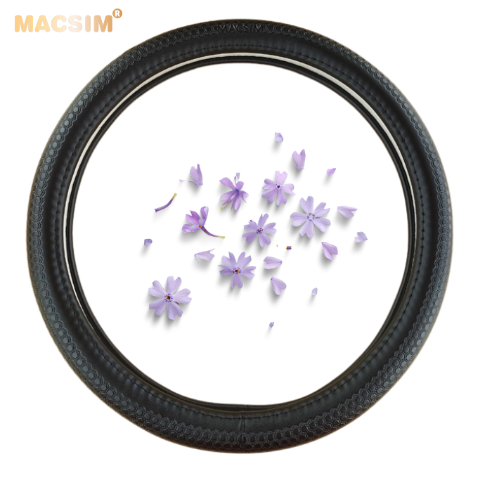 Bọc vô lăng cao cấp Macsim mã L618 mới chất liệu da thật - Khâu tay 100% size M