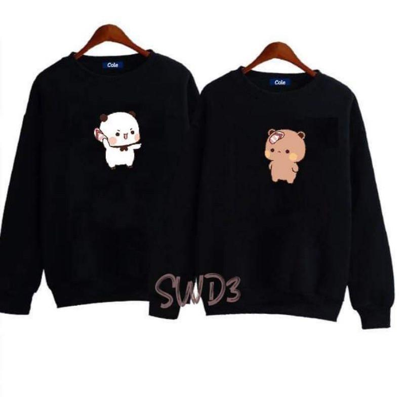 áo nỉ đôi thu đông, áo sweater cặp đôi