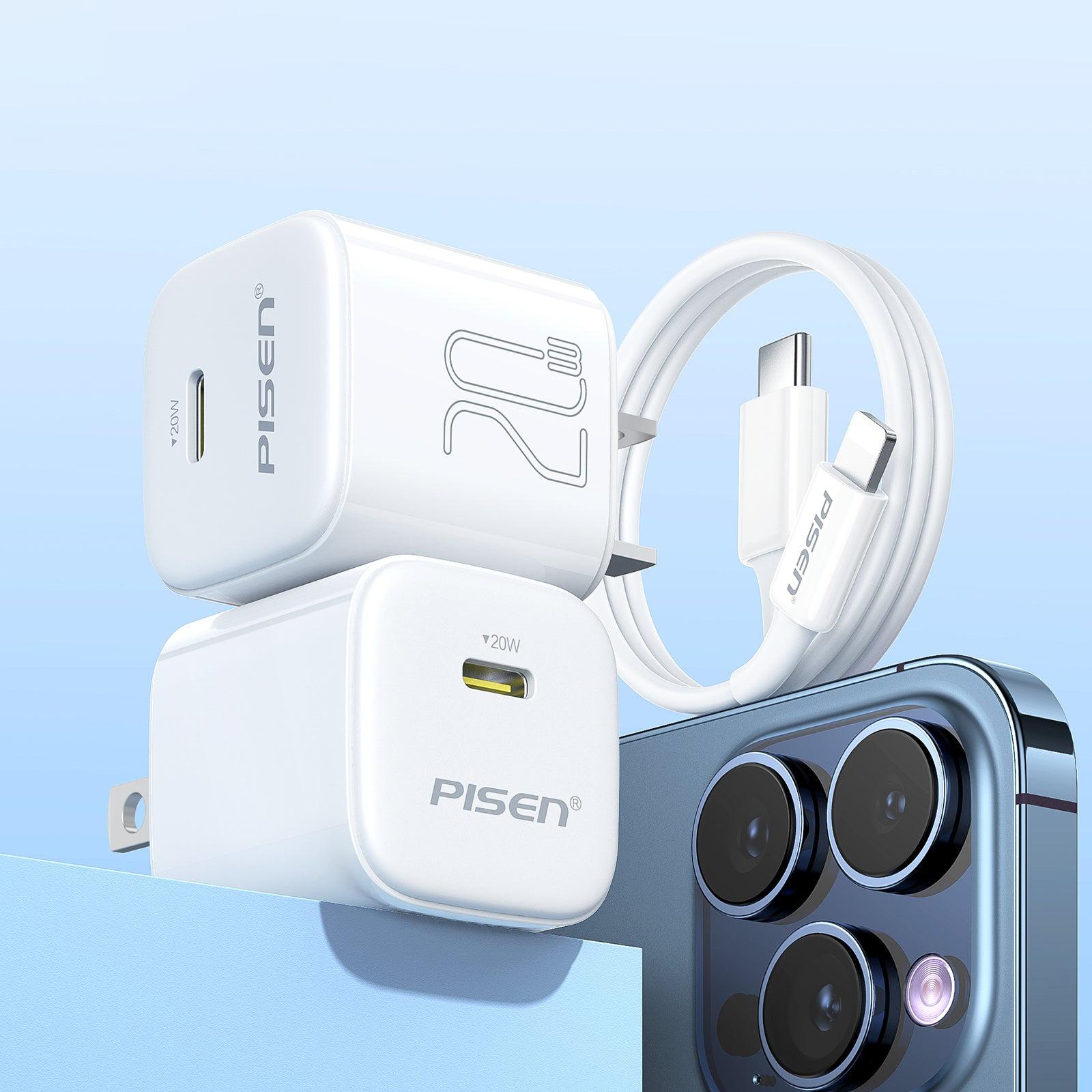 Sạc Nhanh Pisen Quick - Mr White Tiny USB-C 20W - Pisen CL1000