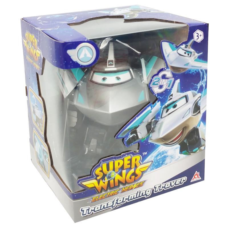 Đồ Chơi Robot Robot Biến Hình Cỡ Lớn - Traver Sôi Nổi - Super Wings YW780232