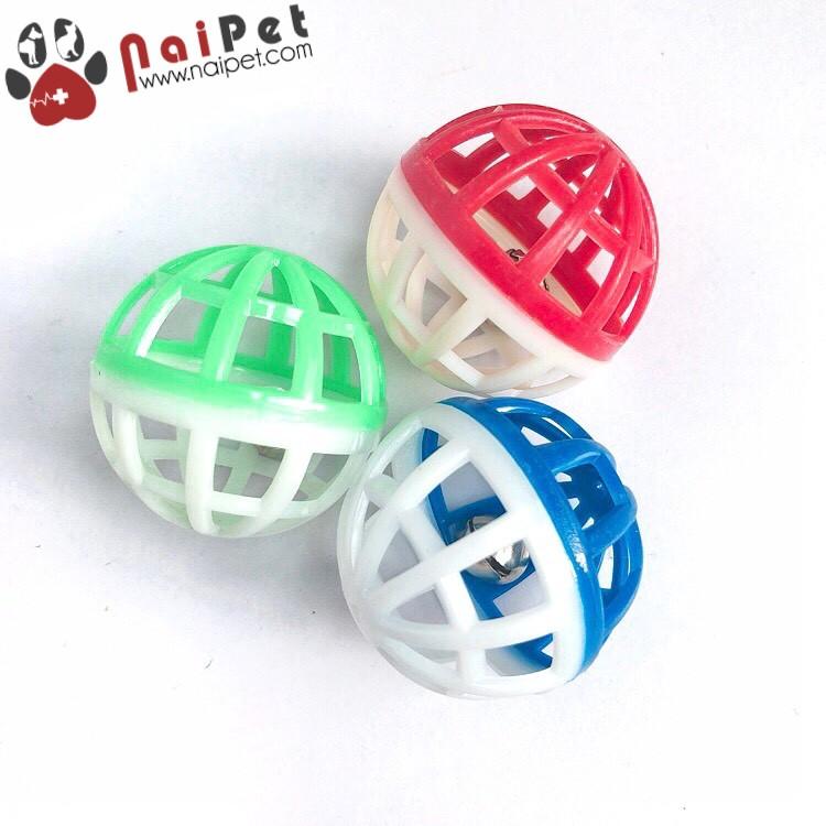 Đồ Chơi Bóng Nhựa Lục Lạc Cho Mèo DCTC004 - Lida Pet Shop