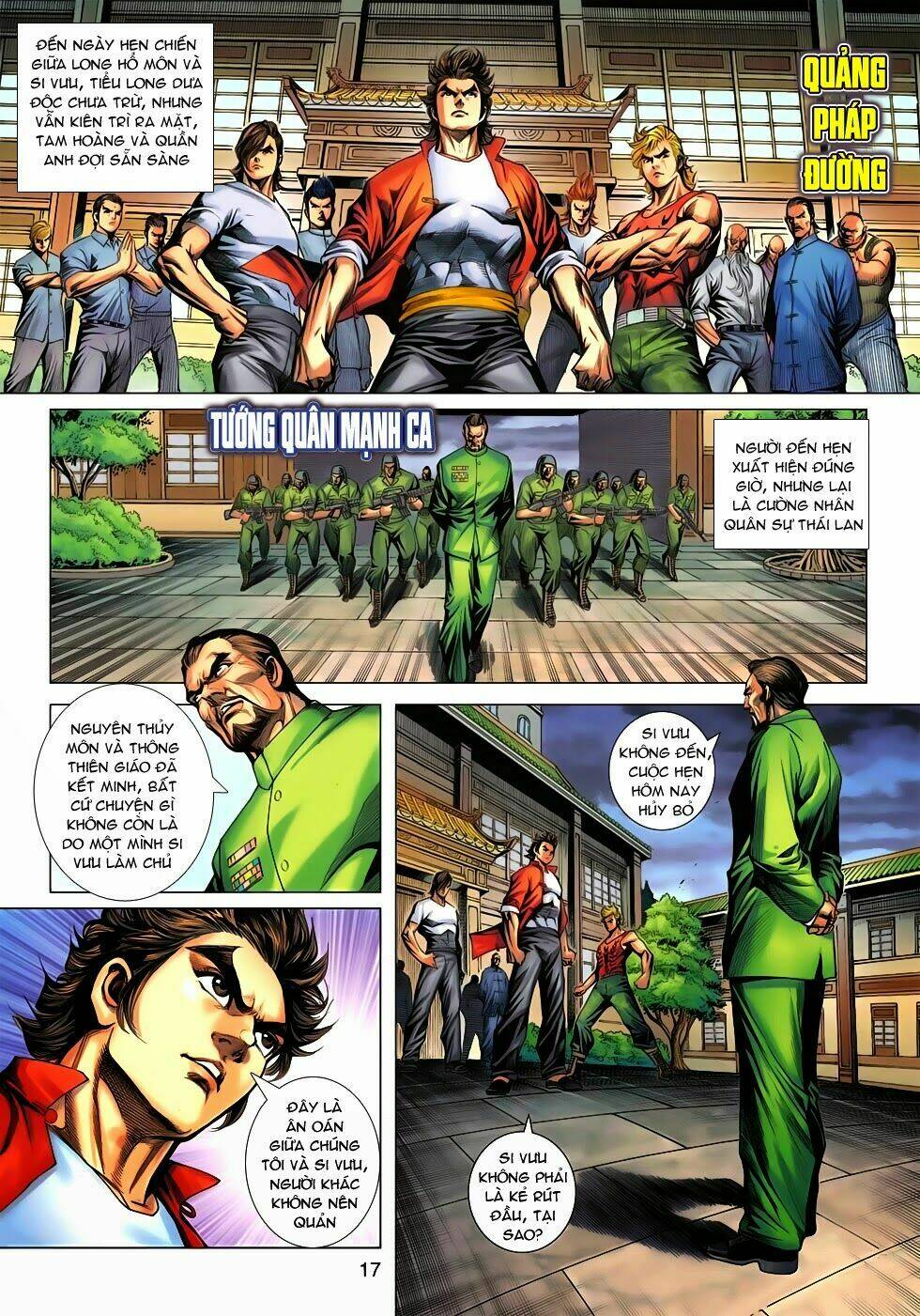 tân tác long hổ môn chapter 620 17