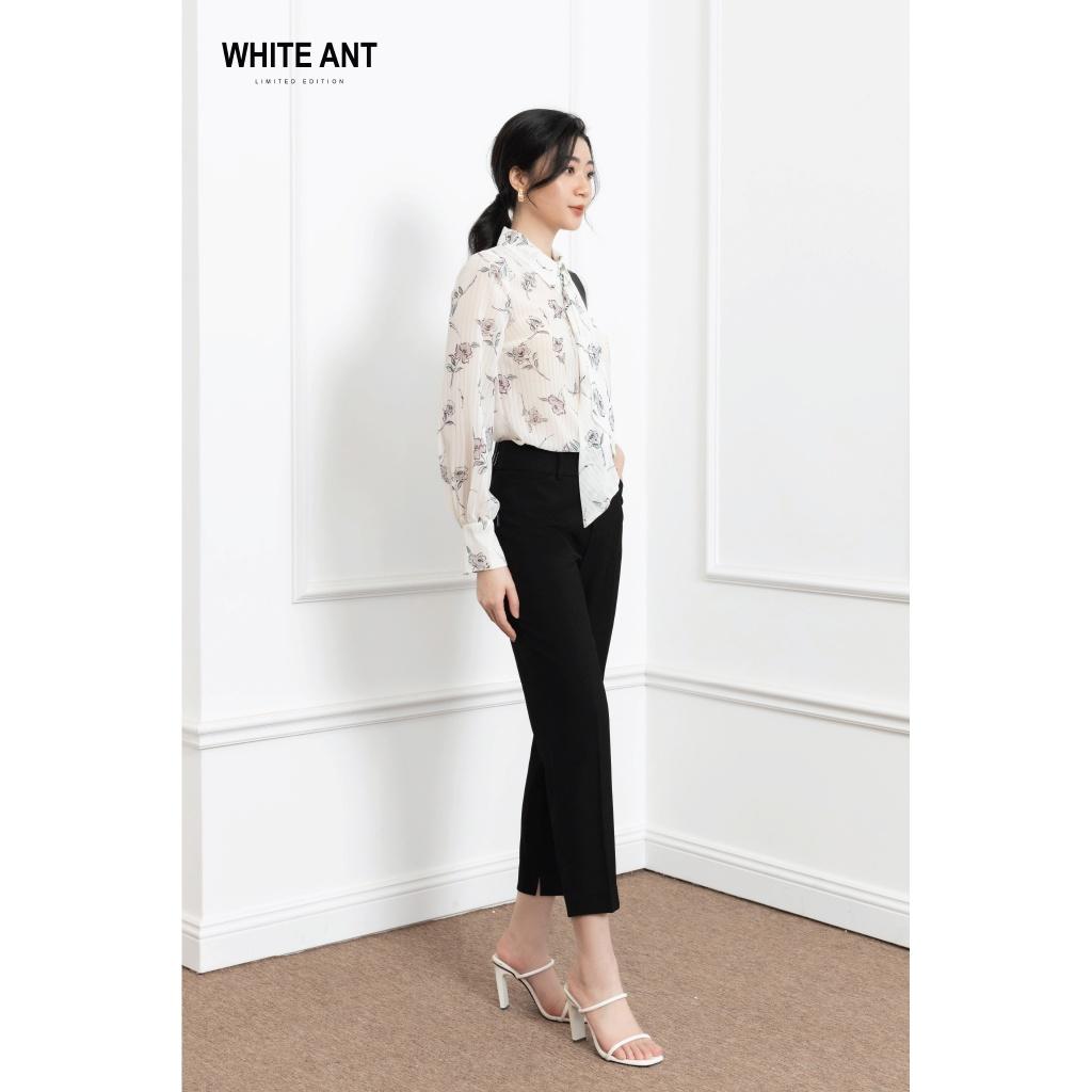 Quần Âu Công Sở Nữ WHITE ANT Thiết Kế Dáng Baggy Cơ Bản 160604001.100
