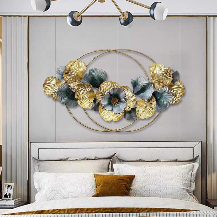 Tranh treo tường kết hợp họa tiết decor trang trí VLA0821