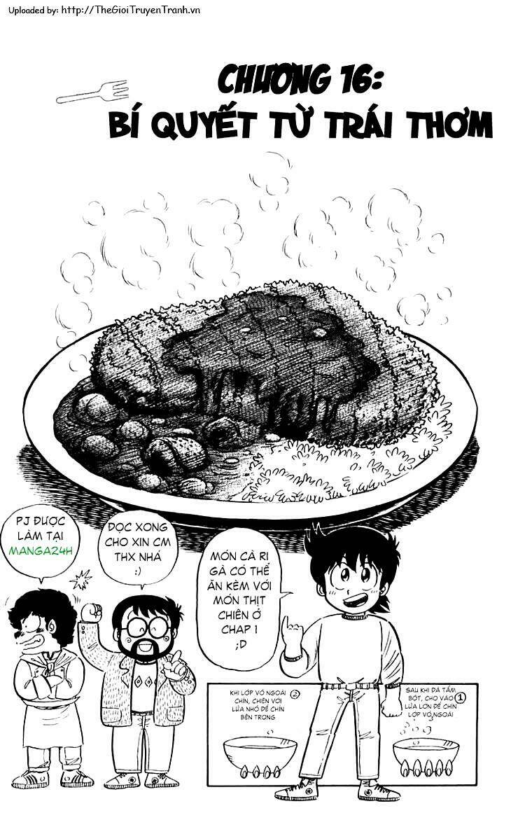 mister ajikko (siêu đầu bếp tí hon) chapter 16 1