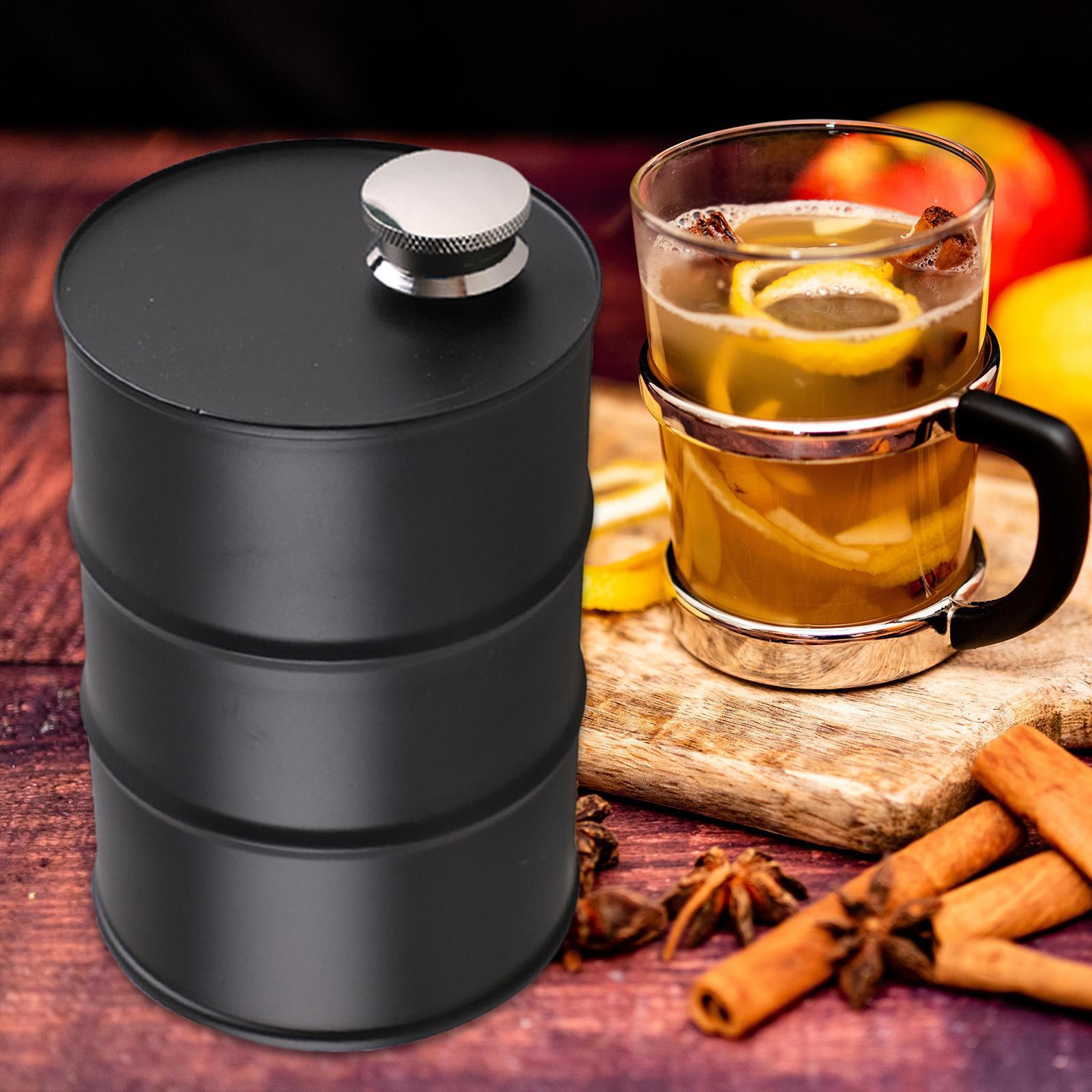 Hip Flask Kettle Wine Cup 304 Stainless Steel Liquor Container Bottle for Barbecue