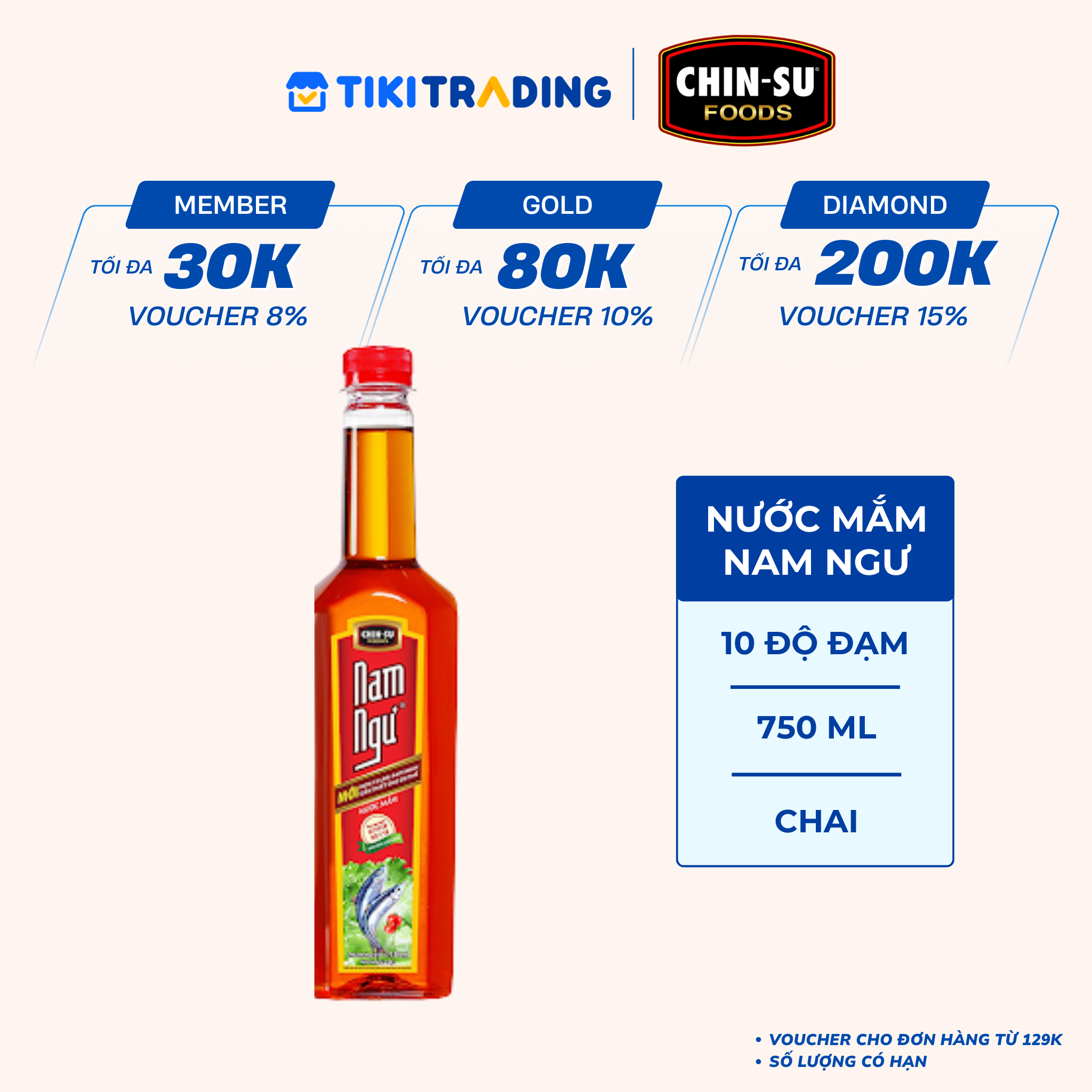 Nước mắm Nam Ngư MN 750ml