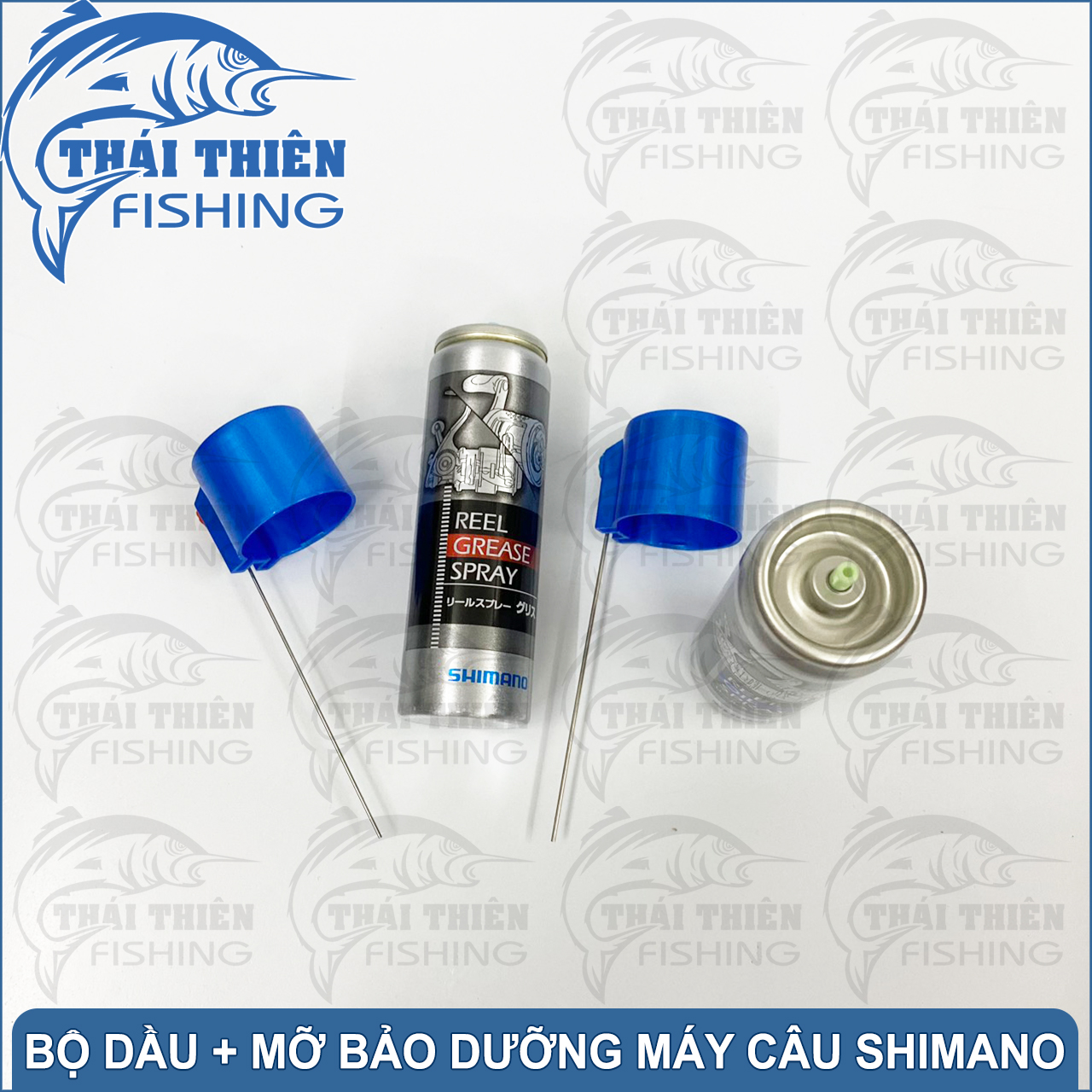 Bộ Dầu Máy Mỡ Bò Dùng Bảo Dưỡng Máy Câu Cá Đứng Ngang Simano SP-013A / SP-023A